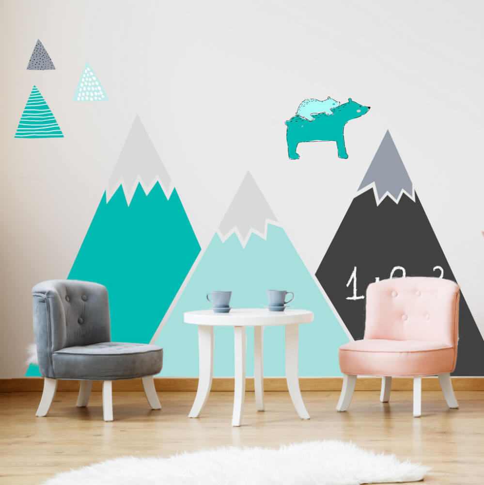 Berge Wanddekoration für Ihr Babyzimmer